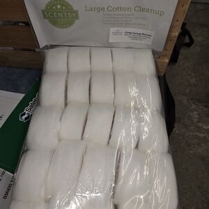 Scentsy Large Cotton Cleanup Pads - Classic White